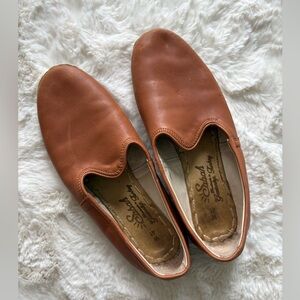 Sabah Women's Slip-On Loafers in Cognac Brown